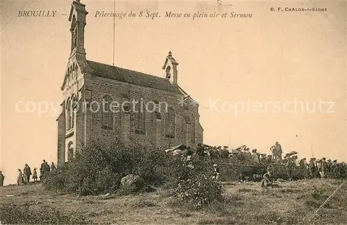 AK / Ansichtskarte Odenas Mont Brouilly Eglise Pelerinage du 8 Septembre Odenas