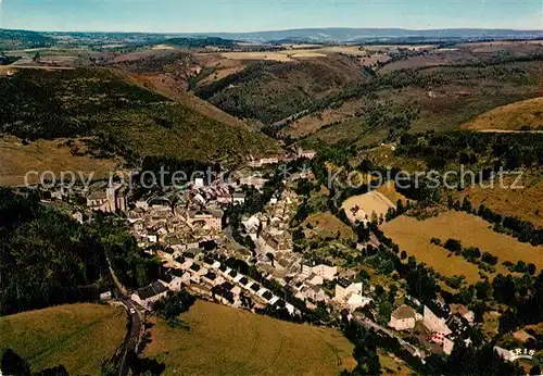 AK / Ansichtskarte Chaudes Aigues Fliegeraufnahme Chaudes Aigues