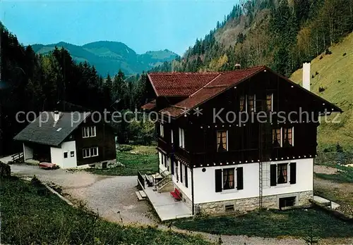 AK / Ansichtskarte Chamois_Aostatal Broc. Motelon Chalet du Chamois Chamois_Aostatal