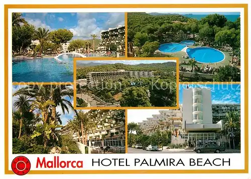 AK / Ansichtskarte Paguera_Mallorca_Islas_Baleares Hotel Palmira Beach Paguera_Mallorca