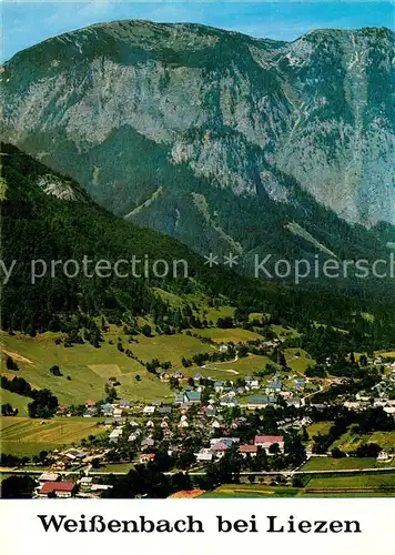 AK / Ansichtskarte Weissenbach_Liezen Fliegeraufnahme Weissenbach Liezen