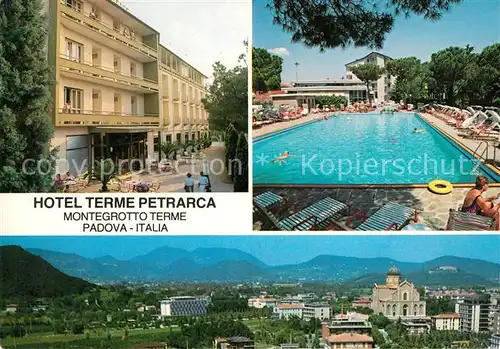 AK / Ansichtskarte Padova Hotel Terme Petrarca Montegrotto Terme Padova