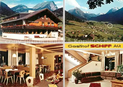 AK / Ansichtskarte Au_Bregenzerwald Gasthaus Schiff Au_Bregenzerwald
