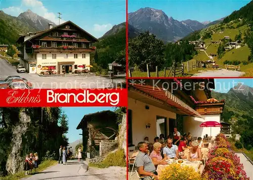 AK / Ansichtskarte Mayrhofen_Zillertal Gasthaus Pension Thanner G?stehaus Rainer Brandberg Mayrhofen_Zillertal
