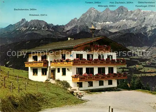 AK / Ansichtskarte Pichl_Wels Alpenpension Raunerhof Pichl_Wels