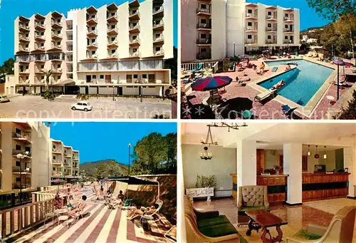 AK / Ansichtskarte Paguera_Mallorca_Islas_Baleares Hotel Palmira Pool Paguera_Mallorca