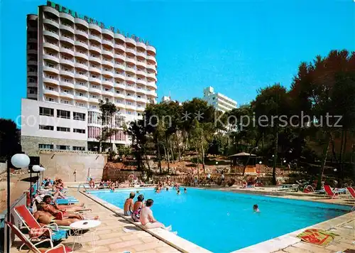 AK / Ansichtskarte San_Agustin_Gran_Canaria Hotel Gran Mallorca Pool San_Agustin_Gran_Canaria