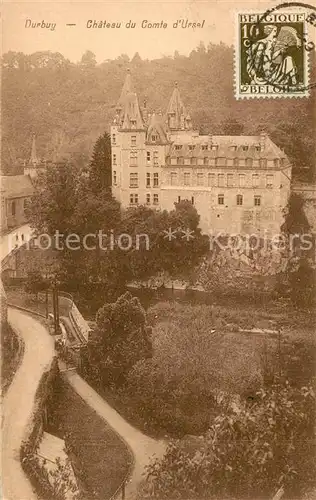 AK / Ansichtskarte Durbuy Chateau du Comte d Ursel Durbuy
