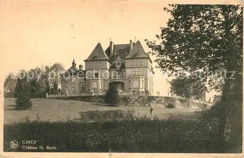 AK / Ansichtskarte Ciney Chateau St Roch Ciney