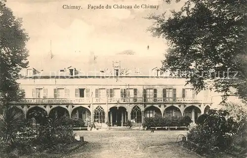 AK / Ansichtskarte Chimay Facade du Chateau de Chimay Chimay