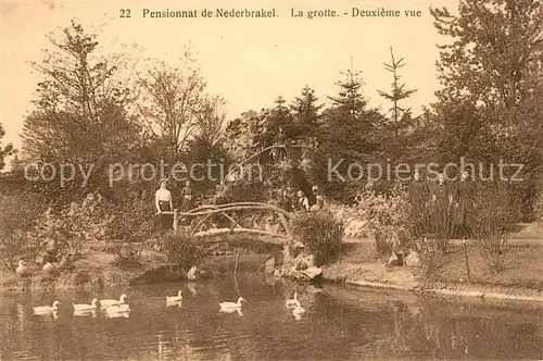 AK / Ansichtskarte Nederbrakel Pensionnat La grotte Deuxieme vue Nederbrakel