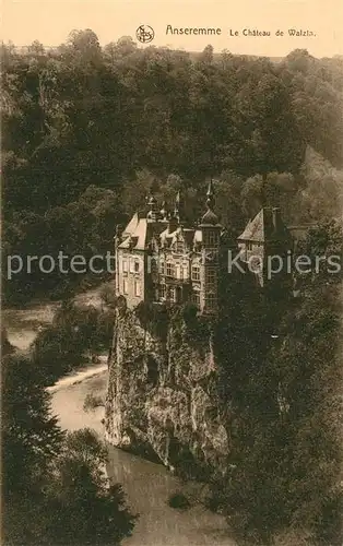AK / Ansichtskarte Anseremme Le Chateau de Walzla Anseremme
