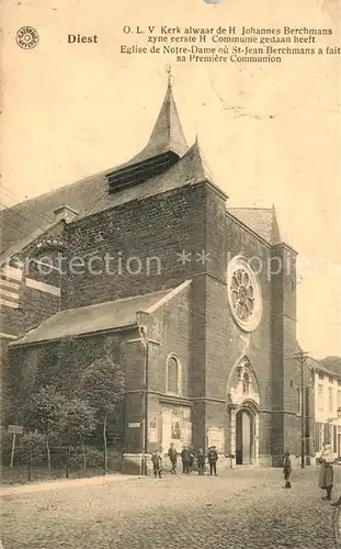AK / Ansichtskarte Diest Eglise de ND ou St Jean Berchmans a fait sa Premiere Communion Diest