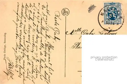 AK / Ansichtskarte Beauraing Entre par la Route de Gozin Beauraing