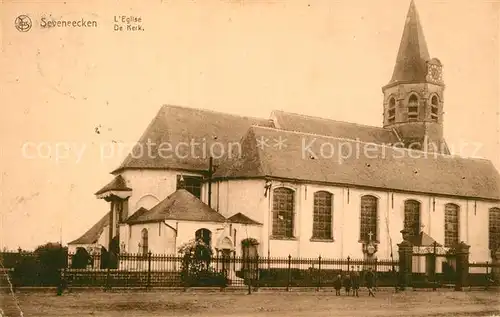 AK / Ansichtskarte Loochristy Seveneecken De Kerk Loochristy