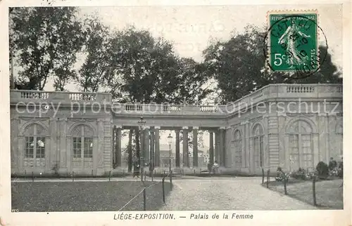 AK / Ansichtskarte Liege_Luettich Exposition Palais de la Femme Liege Luettich