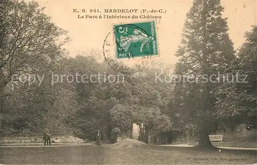 AK / Ansichtskarte Hardelot_Plage Parc a l interieur du Chateau Hardelot_Plage
