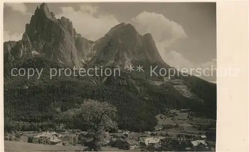 AK / Ansichtskarte Siusi_allo_Sciliar Gruppo delle Dolomiti Siusi_allo_Sciliar