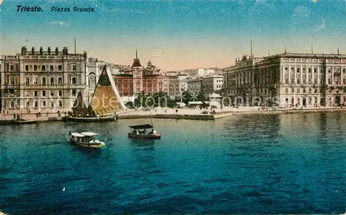 AK / Ansichtskarte Trieste Piazza Grande Trieste