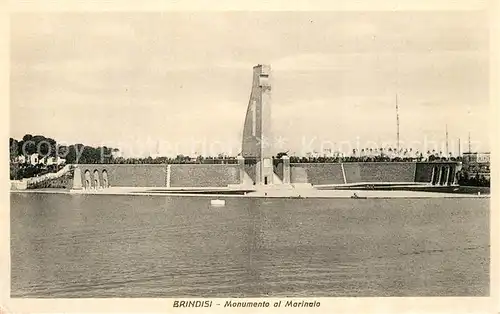 AK / Ansichtskarte Brindisi Monumento al Marinaio Brindisi