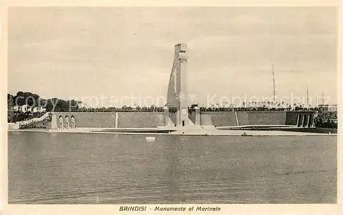 AK / Ansichtskarte Brindisi Monumento al Marinaio  Brindisi