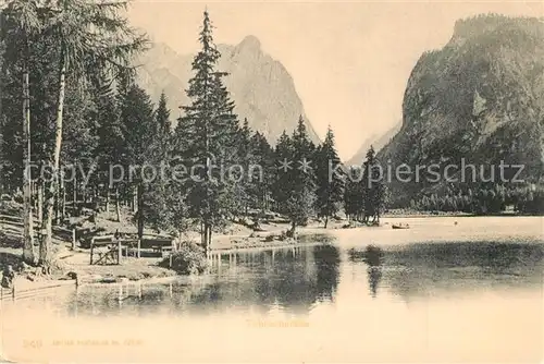 AK / Ansichtskarte Toblacher_See  