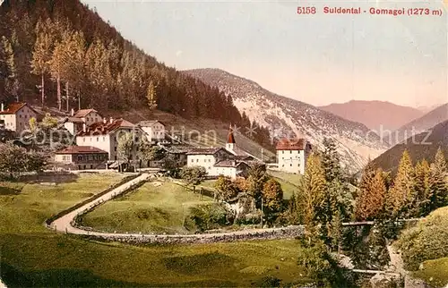AK / Ansichtskarte Gomagoi Suldental Gomagoi