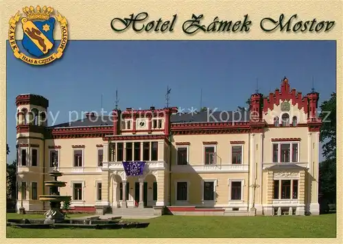 AK / Ansichtskarte Mostov Hotel Zamek 