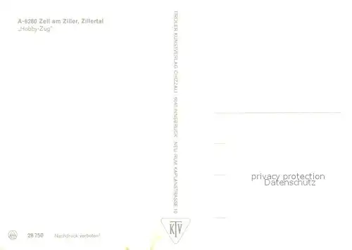 AK / Ansichtskarte Zell_Ziller_Tirol HObby Zug Zell_Ziller_Tirol