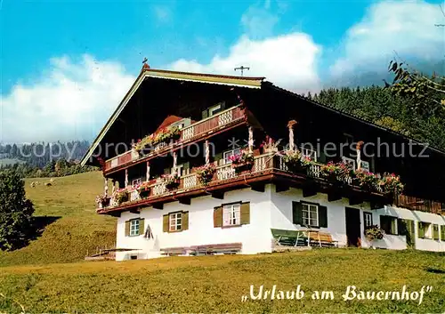 AK / Ansichtskarte Westendorf_Tirol Haus Waldhof Westendorf_Tirol