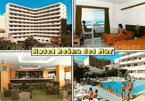 AK / Ansichtskarte El_Arenal_Mallorca Hotel Reina del Mar Pool El_Arenal_Mallorca