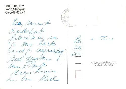 Budapest Hotel Hunor Budapest