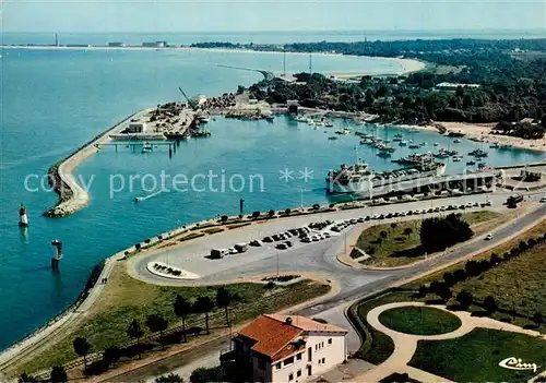 AK / Ansichtskarte Le_Verdon sur Mer Fliegeraufnahme Hafen  Le_Verdon sur Mer