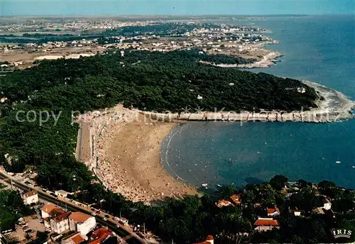 AK / Ansichtskarte Saint Palais sur Mer Fliegeraufnahme mit Strand Saint Palais sur Mer