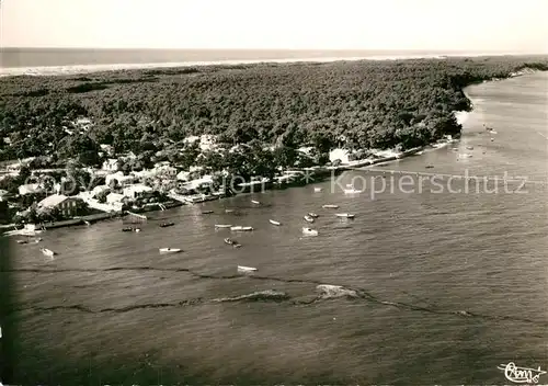 AK / Ansichtskarte Cap Ferret Fliegeraufnahme Le Belisaire Cap Ferret