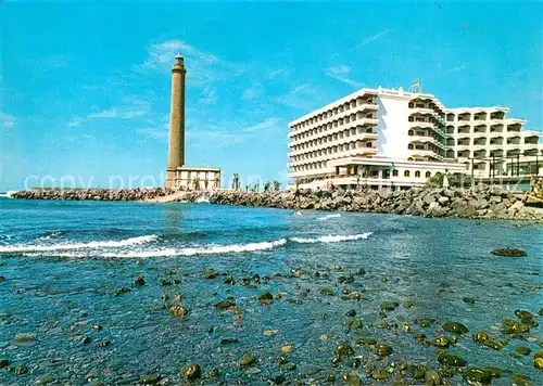 AK / Ansichtskarte Maspalomas Faro und Hotel Faro Maspalomas