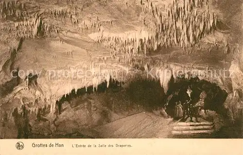 AK / Ansichtskarte Han_Namur Entree de la Salle des Draperies Han_Namur