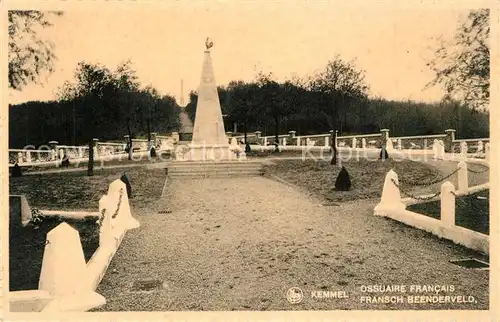 AK / Ansichtskarte Kemmel Ossuaire Francais Kemmel