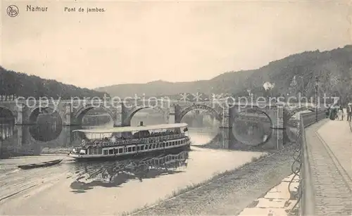 AK / Ansichtskarte Namur_sur_Meuse Pont de Jambes Namur_sur_Meuse