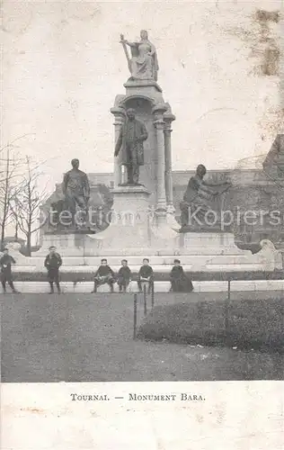 AK / Ansichtskarte Tournai Monument Bara Tournai