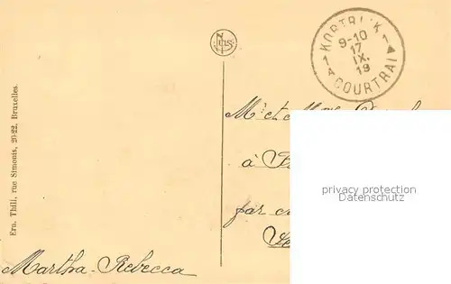 AK / Ansichtskarte Courtrai_Flandre Le Palais de Justice Courtrai_Flandre