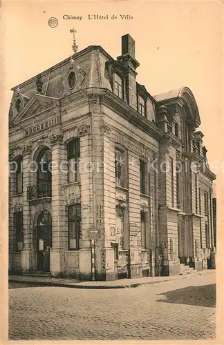 AK / Ansichtskarte Chimay Hotel de Ville Chimay