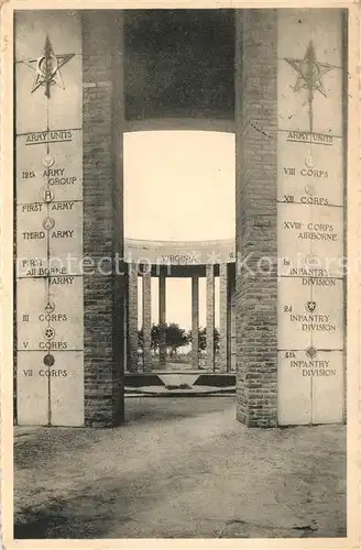 AK / Ansichtskarte Bastogne_Liege Memorial de la Bataille du Saillant Bastogne_Liege