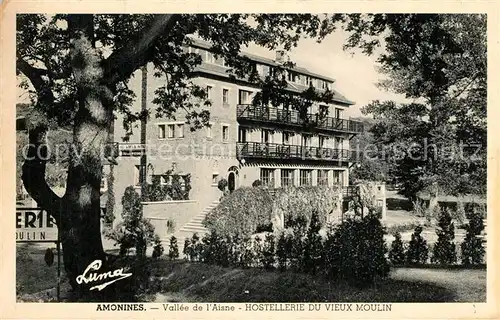 AK / Ansichtskarte Amonines Hostellerie du vieux Moulin Amonines