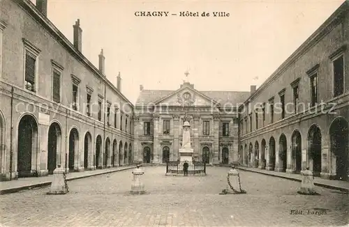 AK / Ansichtskarte Chagny_Ardennes Hotel de Ville Chagny Ardennes