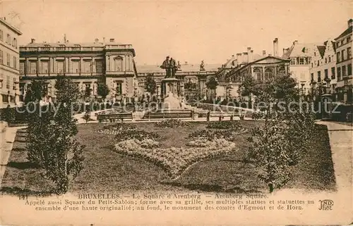 AK / Ansichtskarte Bruxelles_Bruessel Le Square d Arenberg Bruxelles_Bruessel