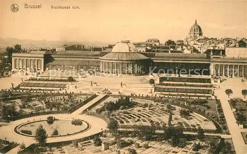 AK / Ansichtskarte Bruxelles_Bruessel Kruidkunde tuin Bruxelles_Bruessel
