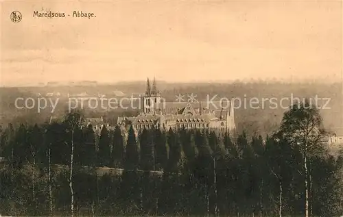 AK / Ansichtskarte Maredsous Abbaye Maredsous