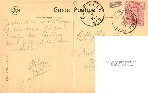 AK / Ansichtskarte Maredsous Abbaye Maredsous