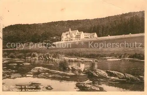 AK / Ansichtskarte Bouillon Abbaye de Clairefontaine Bouillon